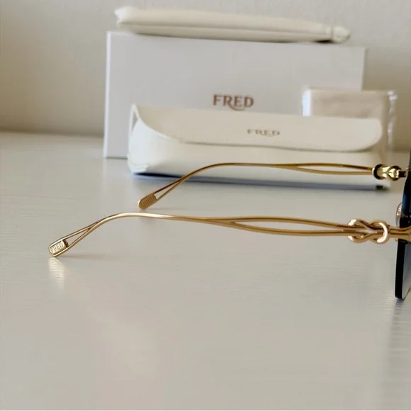 New! Fred Blue Gradient Sunglasses, FG40058U 30W, Authentic - Picture 8 of 14